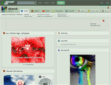 Tablet Screenshot of djhamdi.deviantart.com