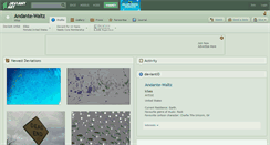 Desktop Screenshot of andante-waltz.deviantart.com