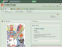 Tablet Screenshot of in-uffish-thought.deviantart.com