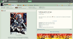 Desktop Screenshot of illmatar.deviantart.com