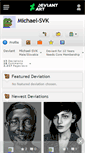 Mobile Screenshot of michael-svk.deviantart.com