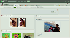 Desktop Screenshot of divulged.deviantart.com