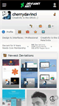 Mobile Screenshot of cherrydavinci.deviantart.com