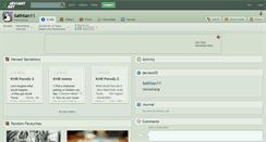 Desktop Screenshot of kathtan11.deviantart.com