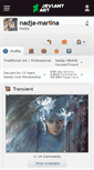 Mobile Screenshot of nadja-mariina.deviantart.com