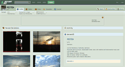 Desktop Screenshot of pesten.deviantart.com