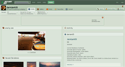 Desktop Screenshot of darkdarklili.deviantart.com