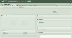 Desktop Screenshot of passionart7.deviantart.com