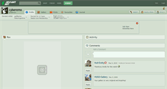 Desktop Screenshot of cyberemo.deviantart.com