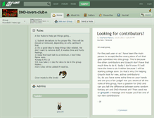 Tablet Screenshot of dnd-lovers-club.deviantart.com