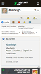 Mobile Screenshot of aberleigh.deviantart.com