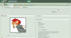 Desktop Screenshot of olyva.deviantart.com