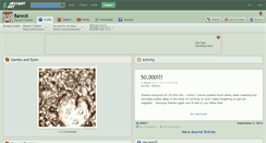 Desktop Screenshot of bareck.deviantart.com
