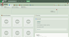 Desktop Screenshot of neshad.deviantart.com