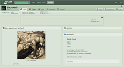 Desktop Screenshot of black-nevir.deviantart.com