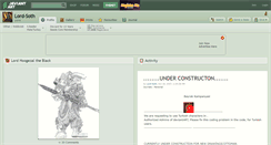 Desktop Screenshot of lord-soth.deviantart.com