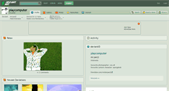 Desktop Screenshot of playcomputer.deviantart.com