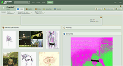 Desktop Screenshot of frankxx.deviantart.com