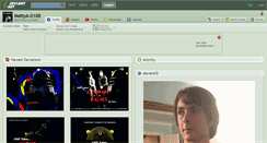 Desktop Screenshot of mattya-0108.deviantart.com