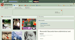 Desktop Screenshot of lospuertorros.deviantart.com