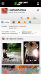 Mobile Screenshot of lospuertorros.deviantart.com