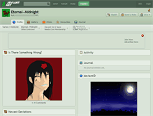 Tablet Screenshot of eternal--midnight.deviantart.com