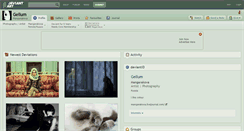 Desktop Screenshot of gellum.deviantart.com