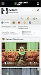 Mobile Screenshot of gellum.deviantart.com
