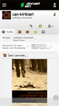 Mobile Screenshot of can-kiriklari.deviantart.com