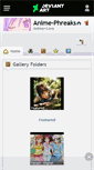 Mobile Screenshot of anime-phreaks.deviantart.com