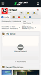 Mobile Screenshot of ohnari.deviantart.com
