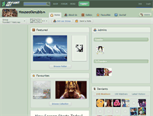 Tablet Screenshot of houseofanubis.deviantart.com