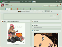 Tablet Screenshot of chibi-shone.deviantart.com