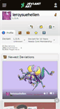 Mobile Screenshot of leroysuehellen.deviantart.com