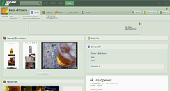 Desktop Screenshot of beer-drinkers.deviantart.com