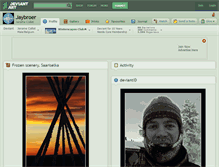 Tablet Screenshot of jaybroer.deviantart.com