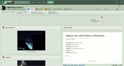 Desktop Screenshot of night-fury-lover-1.deviantart.com