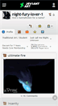 Mobile Screenshot of night-fury-lover-1.deviantart.com