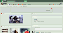 Desktop Screenshot of dj-poo.deviantart.com