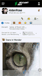 Mobile Screenshot of aidenrose.deviantart.com