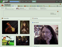 Tablet Screenshot of haefaciel.deviantart.com