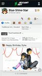 Mobile Screenshot of blue-shine-star.deviantart.com