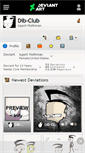 Mobile Screenshot of dib-club.deviantart.com