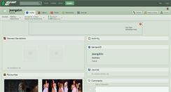 Desktop Screenshot of jeangabin.deviantart.com