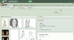 Desktop Screenshot of djorg.deviantart.com