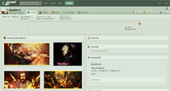 Desktop Screenshot of mud4rr4.deviantart.com