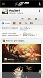 Mobile Screenshot of mud4rr4.deviantart.com