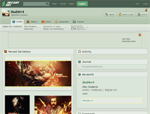 Tablet Screenshot of mud4rr4.deviantart.com