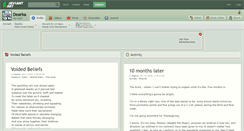 Desktop Screenshot of dearka.deviantart.com