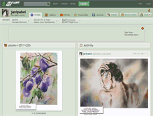 Tablet Screenshot of janipabel.deviantart.com
